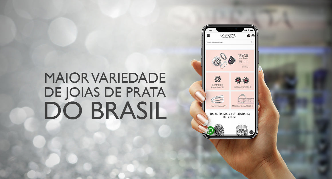 loja de joias só prata