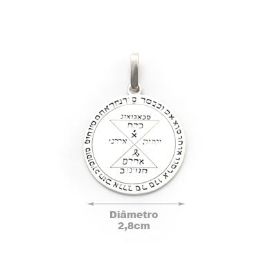 Pingente de Prata Judaico - 14302