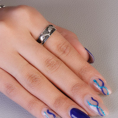 Anel de Prata Golfinho - 15294