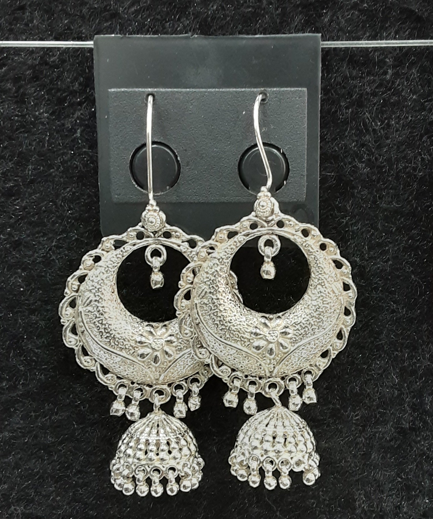 Brinco de Prata trabalhado - 59517