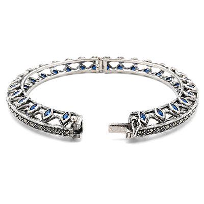 Bracelete de Prata com Marcassita - 41407