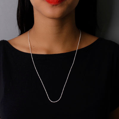 Corrente de Prata Trabalhada - 68242