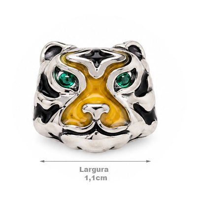 Berloque de Prata Tigre - 47320