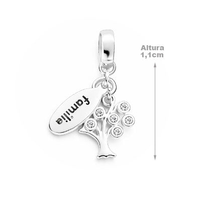 Berloque de Prata Família - 47867