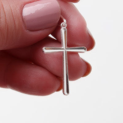 Pingente de Prata Cruz - 51224