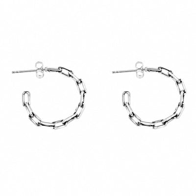Argola de Prata Elo - 51437