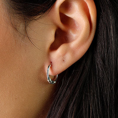 Argola de Prata Bali - 54602 - soprata