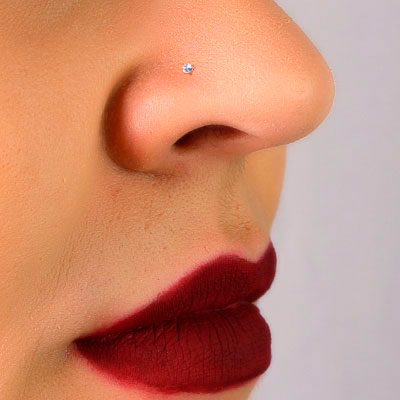 Piercing de Prata para Nariz - 65547