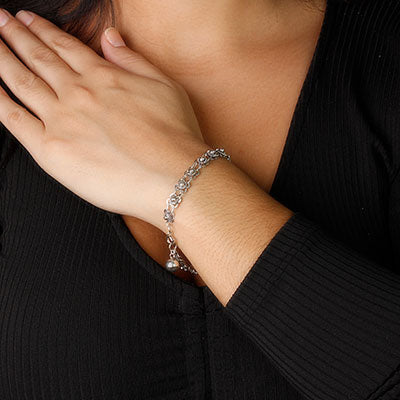 Pulseira de Prata Bali
