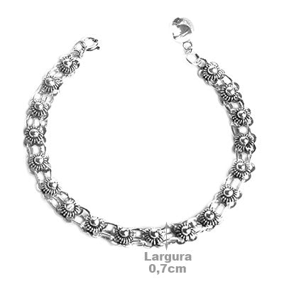 Pulseira de Prata Bali