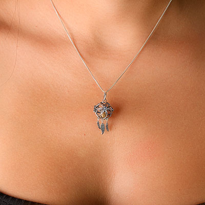 Pingente de Prata Difusor