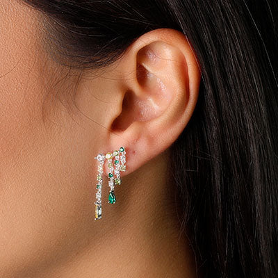 Brinco de Prata Contorno de Orelha (Ear Cuff)