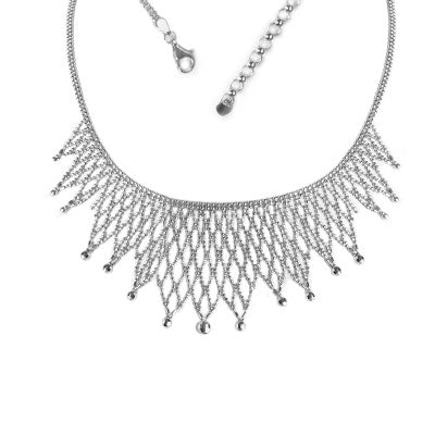 Gargantilha de Prata Trabalhada