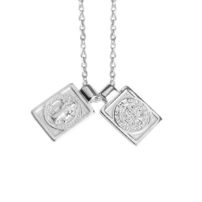 Escapulário de Prata São Bento