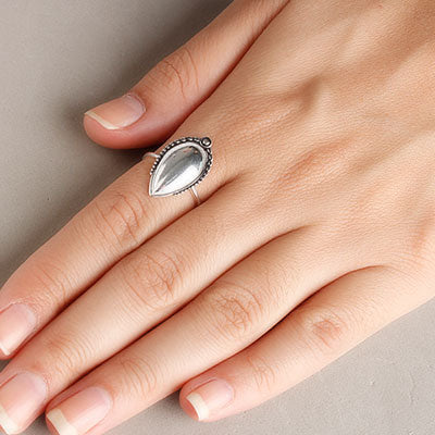 Anel de Prata Trabalhado