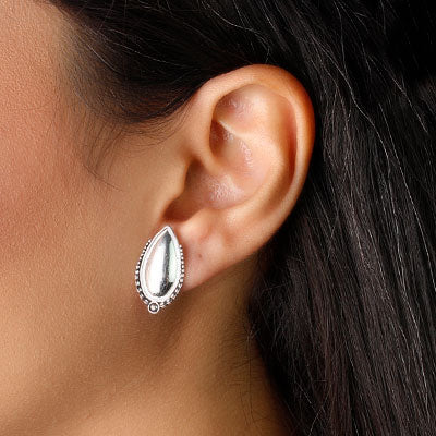 Brinco de Prata Trabalhado