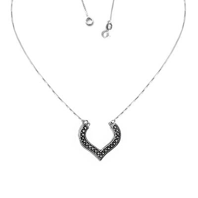 Gargantilha de Prata Trabalhada