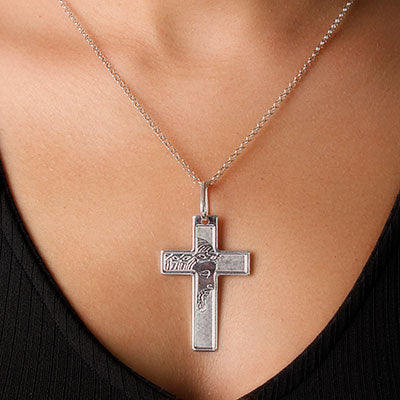 Pingente de Prata Cruz