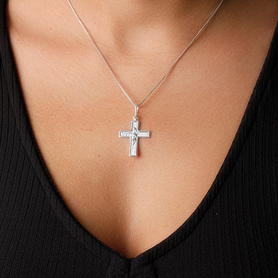Pingente de Prata Cruz