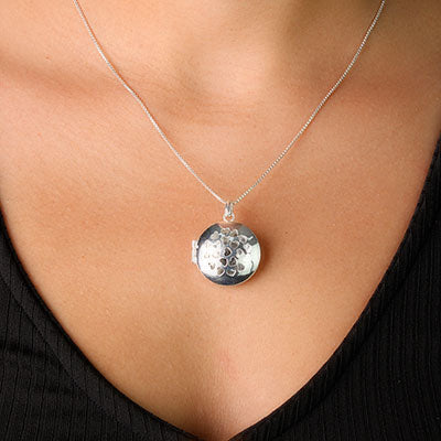 Pingente de Prata Relicário