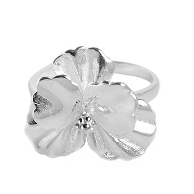 Anel de Prata Flor