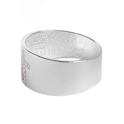 Anel de Prata com Zircônia