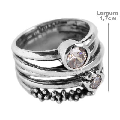 Anel de Prata Trabalhado