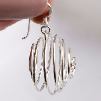 Brinco de Prata Trabalhado