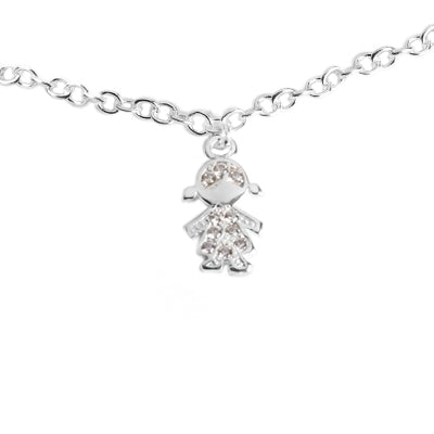 Pulseira de Prata Menina