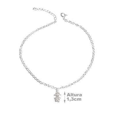 Pulseira de Prata Menina