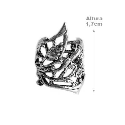 Piercing de Prata Pressão para Orelha