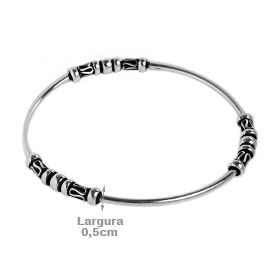 Bracelete de Prata Bali