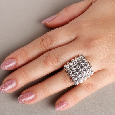 Anel de Prata Trabalhado