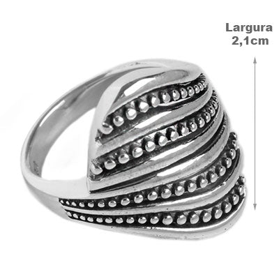 Anel de Prata Trabalhado