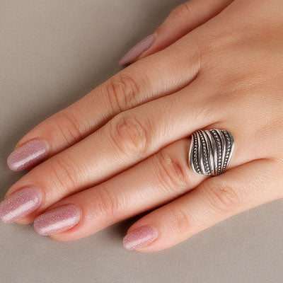 Anel de Prata Trabalhado