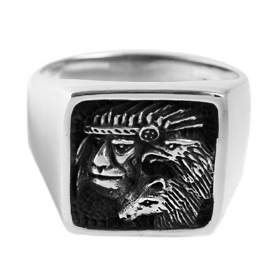 Anel de Prata Índio