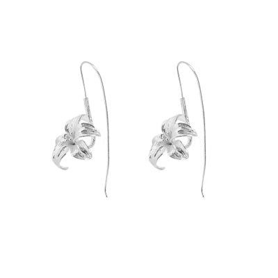 Brinco de Prata Flor