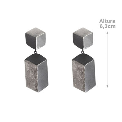 Brinco de Prata Trabalhado