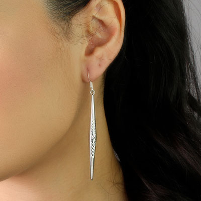 Brinco de Prata Liso