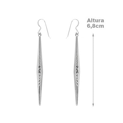 Brinco de Prata Liso