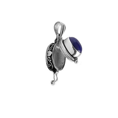 Pingente de Prata com Lápis Lazúli