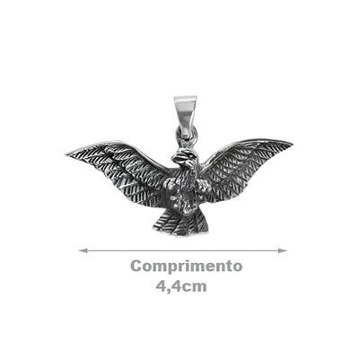 Pingente de Prata Águia - 58434