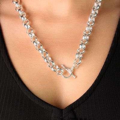 Gargantilha de Prata Elos