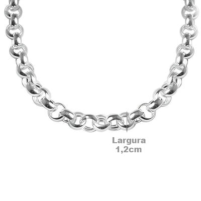 Gargantilha de Prata Elos