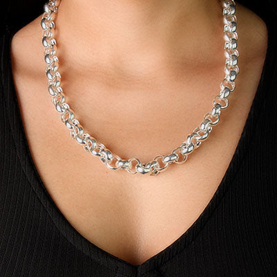 Gargantilha de Prata Elos