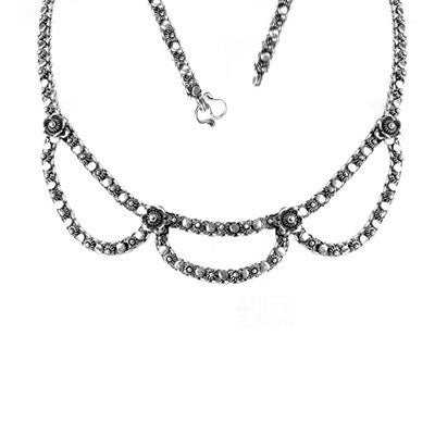 Gargantilha de Prata Indiana