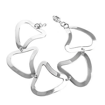 Pulseira de Prata Vazada