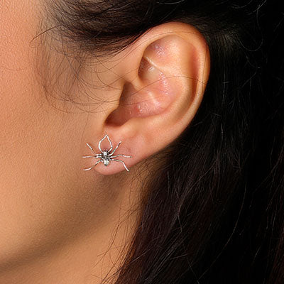 Brinco de Prata Aranha - 58505