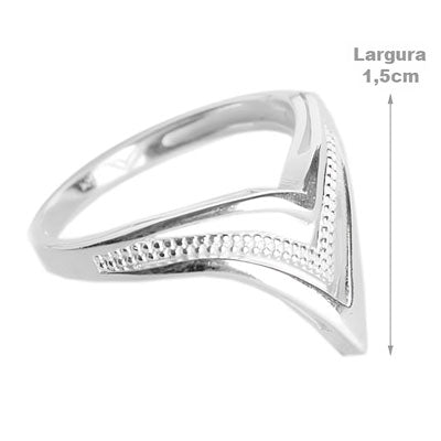 Anel de Prata Liso