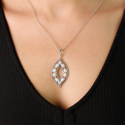 Pingente de Prata com Pérola - 58785